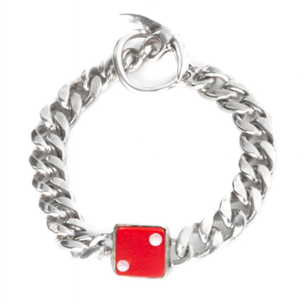 アレックスストリーター　ALEX STREETER ブレスレット Alex Streeter(アレックスストリーター) Dice Bracelet Black (ダイ